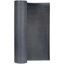 vidaXL Balkonverkleidung 600 x 100 cm grau Rattan 1 St.