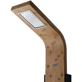 vente-unique Shower Design Massage Duschsäule Tropenregen-Brause Bambus DALIMA