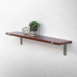 ML-Design Regalhalterung 20 x 4 x 14,5 cm Grau