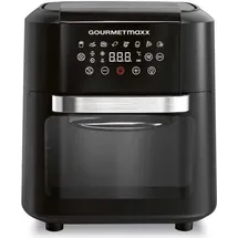 GOURMETmaxx Heißluft-Ofen11l 1700W schwarz mit Erinnerungsfunktion