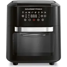 GOURMETmaxx Heißluft-Ofen11l 1700W schwarz mit Erinnerungsfunktion