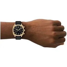 Emporio Armani Chronograph AR11690 Leder 5 bar 44 mm AR11690