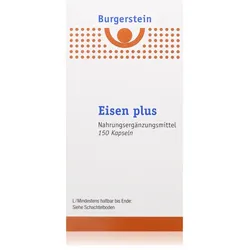 Burgerstein Eisen plus Kapseln zur Unterstützung der Blutbildung 150 KAP