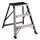 CIMCO Arbeitspodest Aluminium/PVC grau