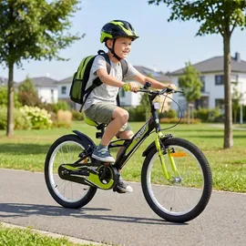 ACTIONBIKES MOTORS Wasp 20 Zoll RH 31 cm schwarz/grün