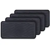 BestLivings Schuhabtropfschale 38 x 78 cm Schwarz