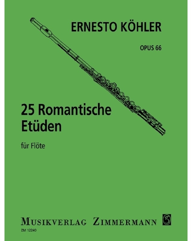25 Romantische Etüden - 25 Romantische Etüden  Geheftet