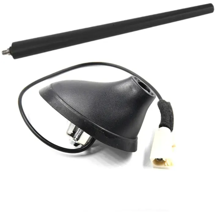 FM-/AM-Radioantenne 21 cm mit Befestigungsfuß für Fiat 500, Fiat 500 Abarth / 500X Abarth, Alfa Romeo Giulietta