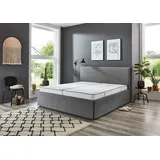 SUN GARDEN Calgary Polsterbett Holzwerkstoff/Polyester - Grau
