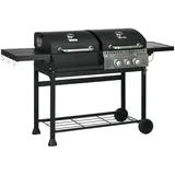 Outsunny Grillwagen schwarz