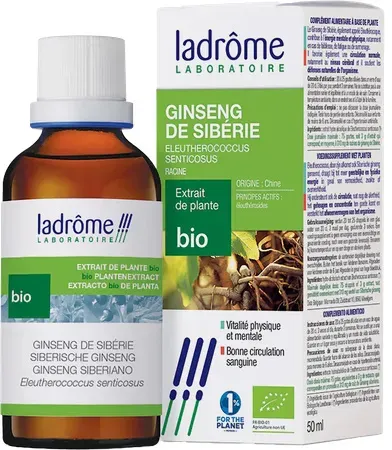 Ladrôme Bio-Russischer Ginseng Flakon 50ml