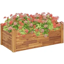 vidaXL Garten-Hochbeet 110 x 60 x 44 cm Braun