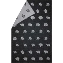 Fussenegger Kuscheldecke Plaid Carla Edelweiß Anthrazit