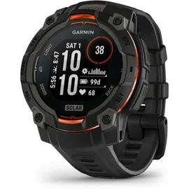 Garmin Instinct 3 Solar 45 mm Schwarz / Schwarz