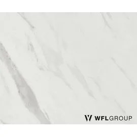 WFL GROUP Esstisch Glory im Industriestil - Moderner, Runder Tisch in Weißer Marmoroptik - Ausziehbar von 100 cm bis 140 cm, Pulverbeschichtete Metallbeine ... - Weiß