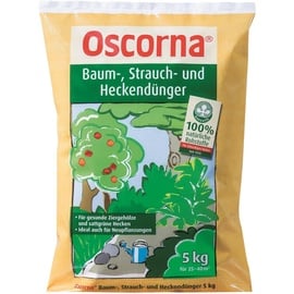 OSCORNA Baum-, Strauch- und Heckendünger 5 kg