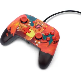 PowerA Charizard Vortex Controller Rot Nintendo Switch
