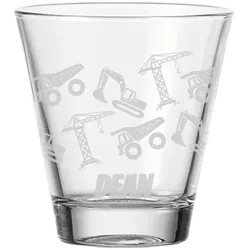 Kinderbecher CIAO 215 ml Baustelle mit Name
