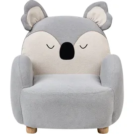 Beliani Kindersessel Koala 0 x 0 cm Holz grau