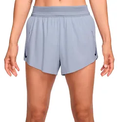 Nike Damen AeroSwift ADV-Laufshorts mit Dri-Fit-Technologie grau