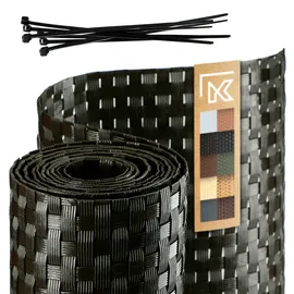 Kadax Zaunband 19 x 255 cm Grün Kunststoff