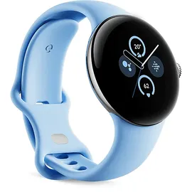 Google Pixel Watch 2 Wi-Fi polished silver Sportarmband bay