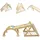 Chipolino Klettergerüst Holz-Kindercenter 6 in 1 Braun