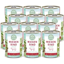 Naftie Bio Wiesen Rind 12x400 g Dose