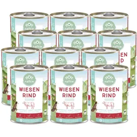 Naftie Bio Wiesen Rind 12x400 g Dose