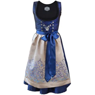 Edelnice Midi Dirndl 2-teilig Royalblau