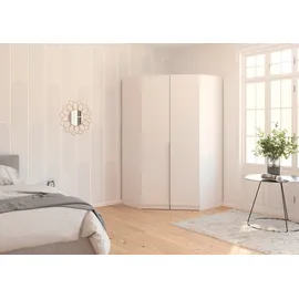 OTTO home Eckschrank AGORDO 117 x 210 x 117 cm Weiß
