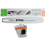 Stihl Schneidgarnitur Schiene 37cm 3/8' 1,6mm 30030006111 +3xSthl 36210000056 Vollmeißelketten
