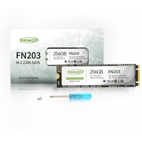 Fikwot FN203 256GB M.2 SATA SSD - SLC Cache 3D NAND TLC SATA III 6Gb/s M.2 2280 NGFF Internal Solid State Drive, Bis zu 550MB/s, Kompatibel mit Ultrabooks, Tablet Computern und Mini PCs