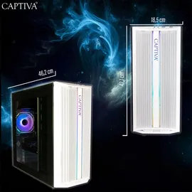 CAPTIVA Advanced Gaming I98-672 (i5-14400F/RTX5060 Ti), 8GB GDDR7/SSD 500GB/16GB/WLAN/w/o OS) (98672)