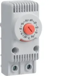 Hager FL258Z Thermostat für Heizgerät,quadro systems,FL252Z/FL253Z, 10A, 230V,AC.Temperaturregler zur Verbindung von passenden Heizgeräten zum