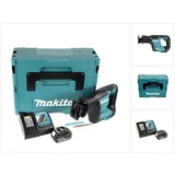 Makita Makita, DJR 188 RT1J Akku Reciprosäge 18 V Brushless Säbelsäge im Makpac + 1x 5,0 Ah Akku + Ladegerät
