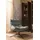 Woood Drehsessel Maudi Webstoff 74 x 84 x 86 cm Blau drehbar