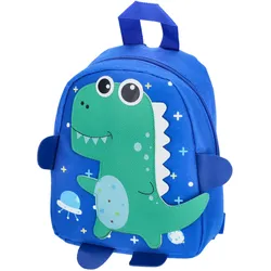 Antonio Kinder Rucksack 3D Dino  blau