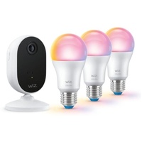 WiZ Colors LED Birne 8.5W E27 A60 Home Monitoring Starter-Set