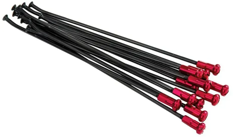 Haan Wheels Vorderspeichen - Black / Red - 17 ́ ́