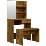 vidaXL Schminktisch, Leire (74.50 x 40 x 141 cm