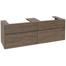 Villeroy & Boch Collaro Waschbeckenunterschrank 160 x 55 cm Arizona Oak