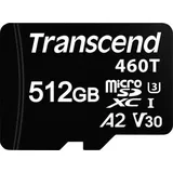 Transcend TS512GUSD460T-VS1 microSD-Karte Retail 512 GB