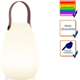 smartwares OOO-50002 LED-Außentischlampe 1W Warmweiß, RGB Weiß