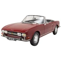NOREV 184818, 1:18 Peugeot 504 Cabriolet 1969 Andalou Red