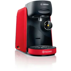 Kaffeekapsel Maschine (Schwarz, Rot) TAS163E Tassimo Finesse 