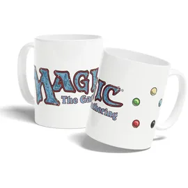 KONIX Magic The Gathering Keramiktasse 0,32 l Weiß 2 St.