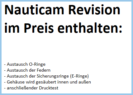 Nauticam Spiegellos Gehäuse Revision inkl. Drucktest - Mirrorless H...