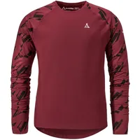 Schöffel Longsleeve Lakata Trail M (4-Wege-Stretch, schnelltrocknend) rot Herren