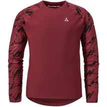 Schöffel Longsleeve Lakata Trail M (4-Wege-Stretch, schnelltrocknend) rot Herren
